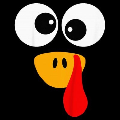 Little Turkey Silly Face Thanksgiving Baby Boy T-Shirt