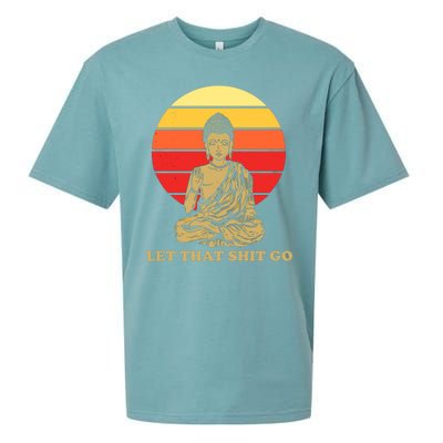 Let That Shit Go Buddha Sueded Cloud Jersey T-Shirt