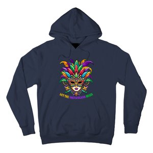 Let The Shenanigans Begin Jester Mask Beads Hoodie