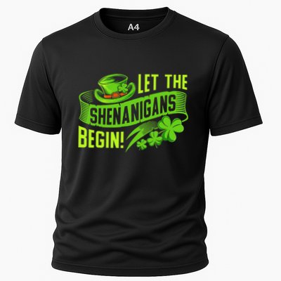 Let the Shenanigans begin! Saint Shenanigan Clover Irishman Performance Shirt
