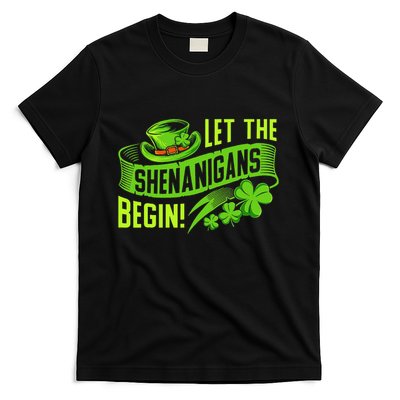 Let the Shenanigans begin! Saint Shenanigan Clover Irishman T-Shirt