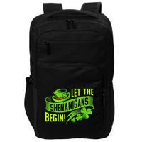 Let the Shenanigans begin! Saint Shenanigan Clover Irishman Impact Tech Backpack