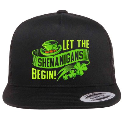 Let the Shenanigans begin! Saint Shenanigan Clover Irishman Flatbill Hat