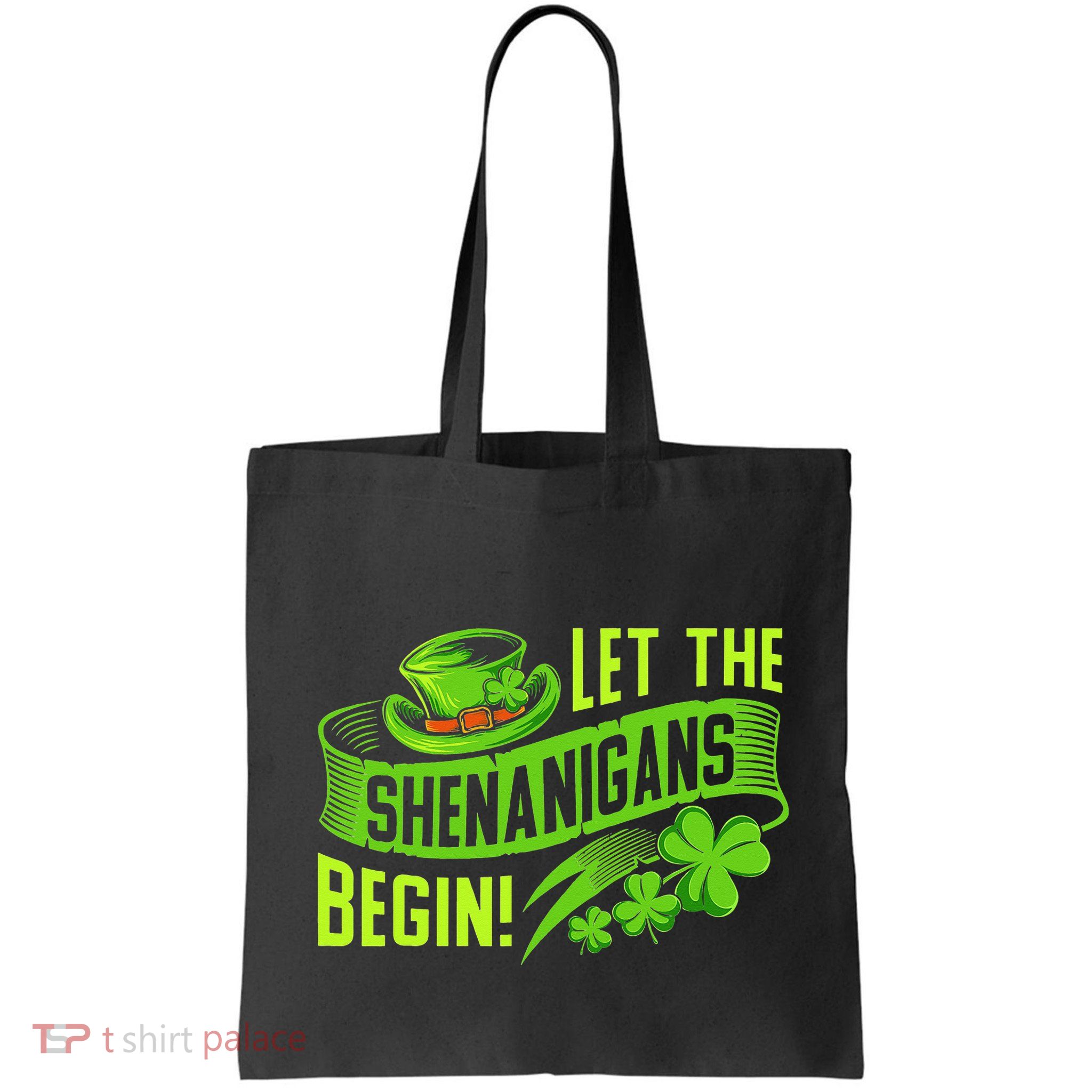 Let the Shenanigans begin! Saint Shenanigan Clover Irishman Bag