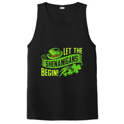 Let the Shenanigans begin! Saint Shenanigan Clover Irishman PosiCharge Competitor Tank