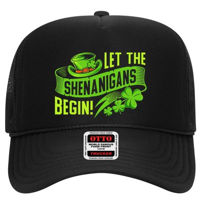 Let the Shenanigans begin! Saint Shenanigan Clover Irishman Trucker Hat