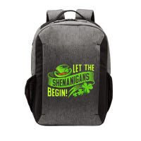 Let the Shenanigans begin! Saint Shenanigan Clover Irishman Vector Backpack