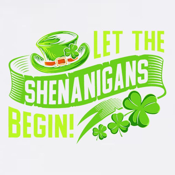 Let the Shenanigans begin! Saint Shenanigan Clover Irishman Garment-Dyed Sweatshirt