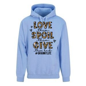 Love Them Spoil Them Give Them Back Granny Life Christmas Gift Unisex Surf Hoodie