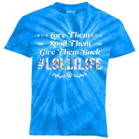 Love Them Spoil Them Give Them Back Lollilife Granny Gift Kids Tie-Dye T-Shirt