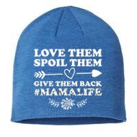 Love Them Spoil Them Give Them Back Mamalife Mother Gift Sustainable Beanie