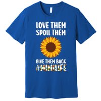 Love Them Spoil Them Give Them Back Mimilife Granny Funny Gift Premium T-Shirt