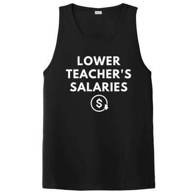 Lower Teacher Salaries PosiCharge Competitor Tank