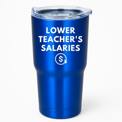 Lower Teacher Salaries Tumbler
