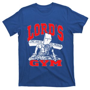 LordS The Sin Of World Jesus Lords Gym T-Shirt