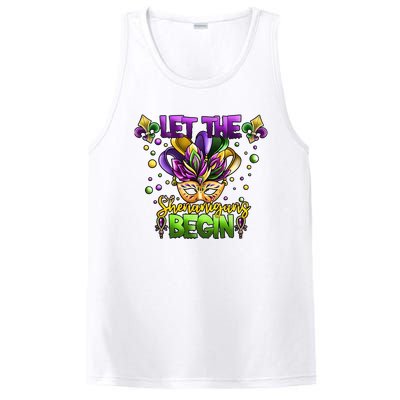 Let The Shenanigans Begin Mardi Gras Party Carnival PosiCharge Competitor Tank