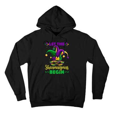 Let The Shenanigans Begin Mardi Gras Hoodie