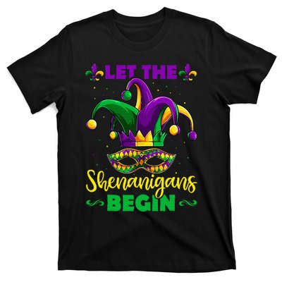 Let The Shenanigans Begin Mardi Gras T-Shirt