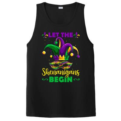 Let The Shenanigans Begin Mardi Gras PosiCharge Competitor Tank