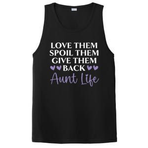 Love Them Spoil Them Give Them Back Aunt Life Auntie PosiCharge Competitor Tank