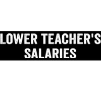 Lower Teacher Salaries Funny Bumper Sticker