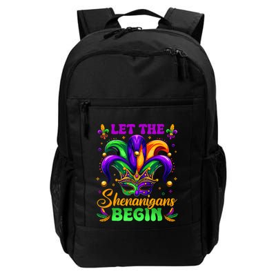 Let The Shenanigans Begin Mardi Gras Daily Commute Backpack