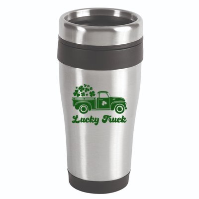 Lucky Truck St Patricks Day 16oz Travel Tumbler
