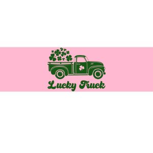 Lucky Truck St Patricks Day Bumper Sticker