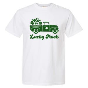 Lucky Truck St Patricks Day Garment-Dyed Heavyweight T-Shirt