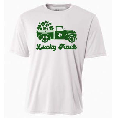 Lucky Truck St Patricks Day Cooling Performance Crew T-Shirt