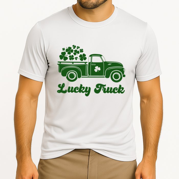 Lucky Truck St Patricks Day Performance Shirt