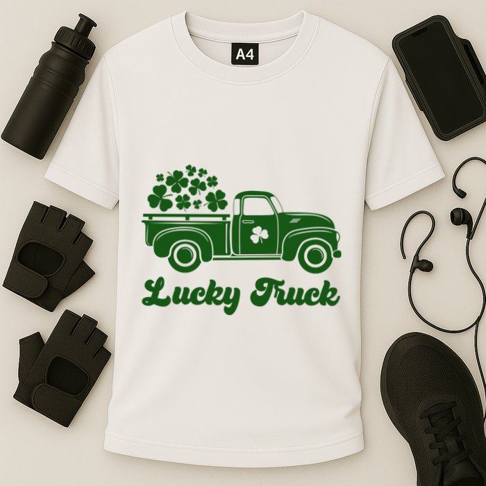 Lucky Truck St Patricks Day Performance Shirt