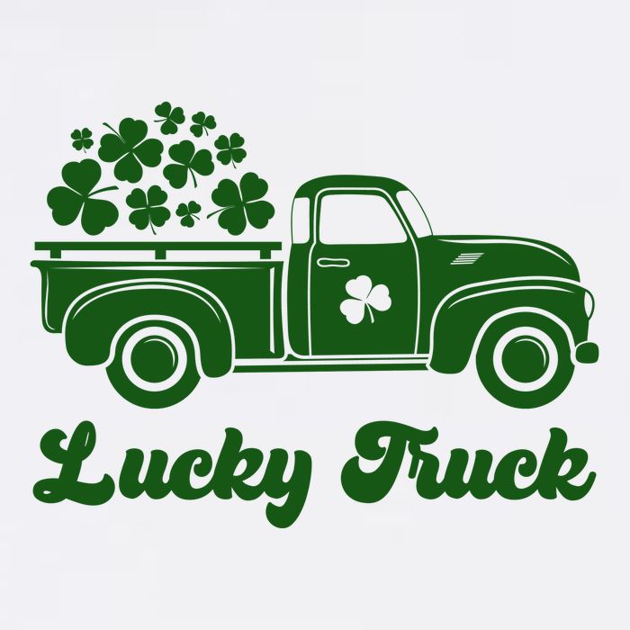 Lucky Truck St Patricks Day Performance Shirt