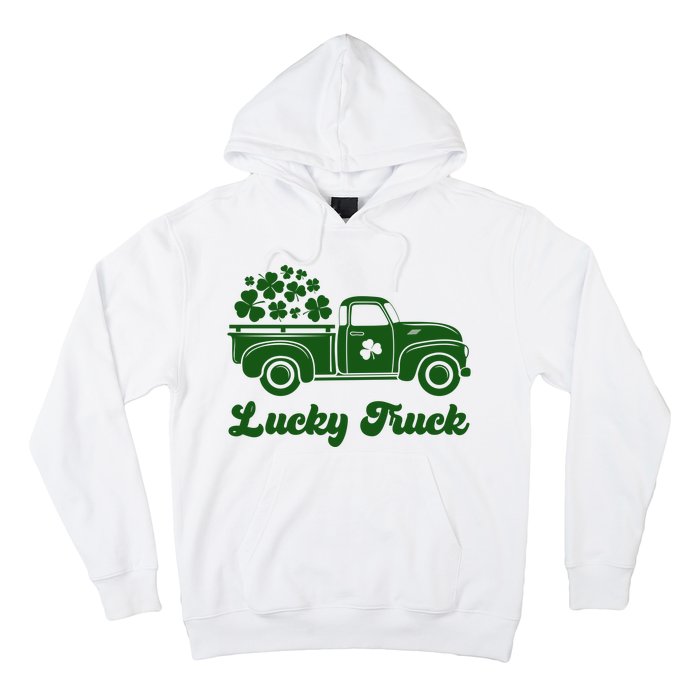 Lucky Truck St Patricks Day Hoodie