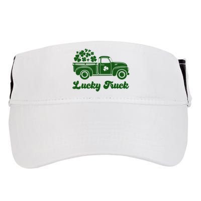 Lucky Truck St Patricks Day Adult Drive Performance Visor