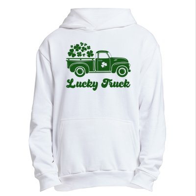 Lucky Truck St Patricks Day Urban Pullover Hoodie