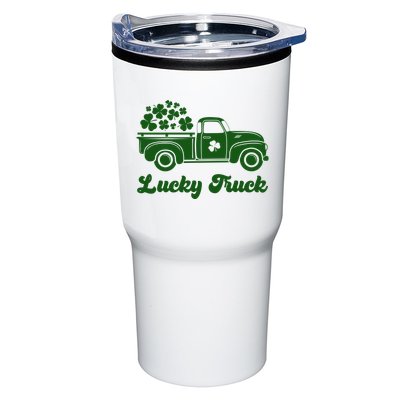 Lucky Truck St Patricks Day Tumbler