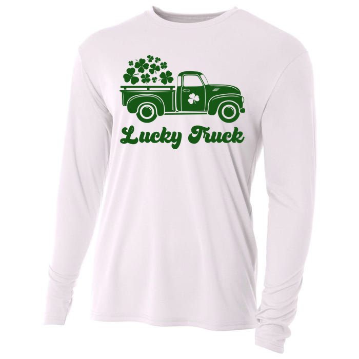 Lucky Truck St Patricks Day Cooling Performance Long Sleeve Crew