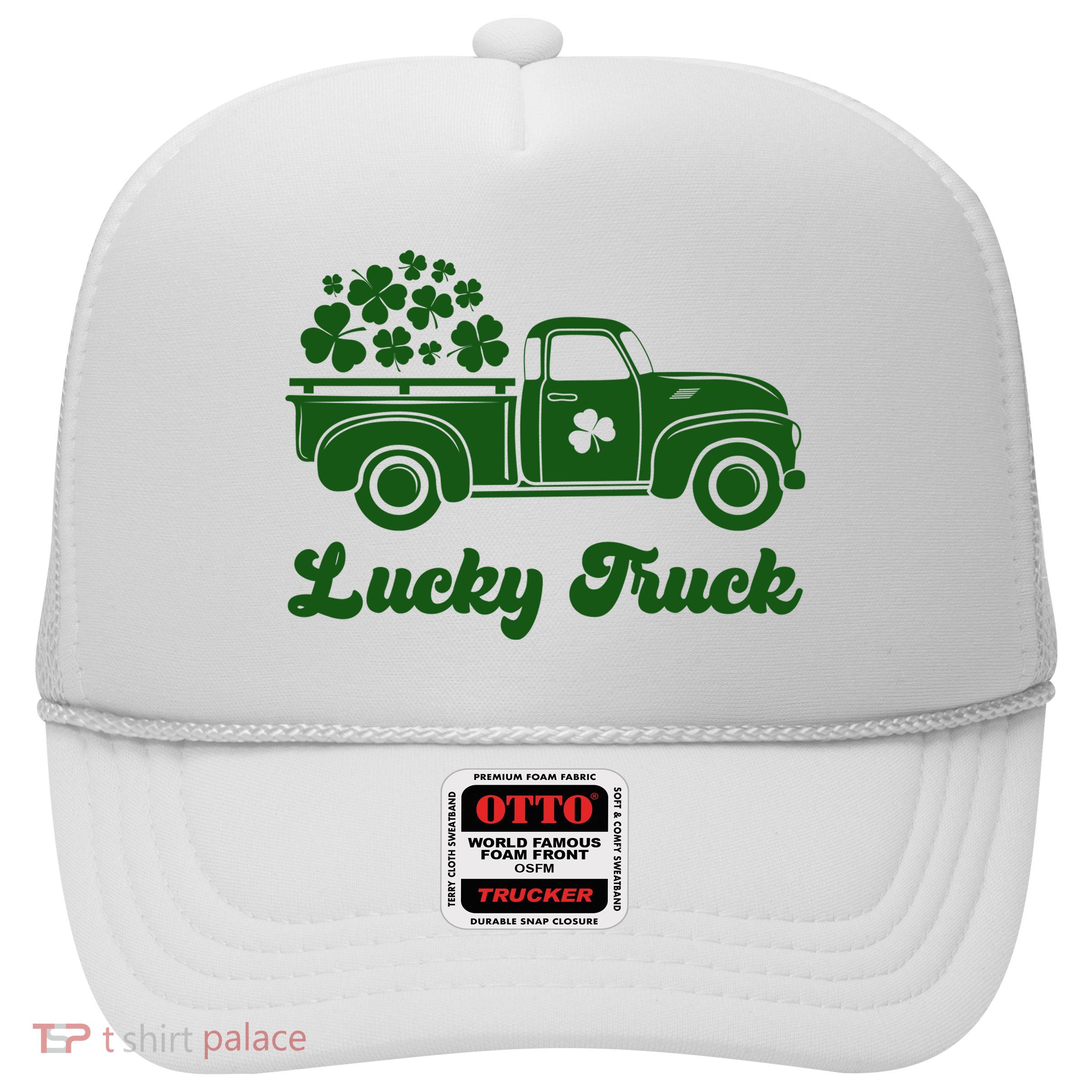 Lucky Truck St Patricks Day Trucker Hat