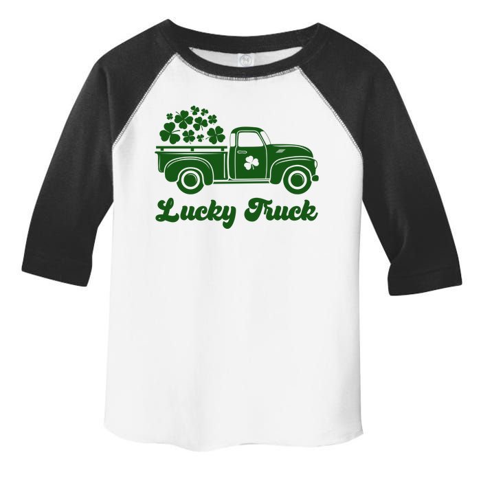 Lucky Truck St Patricks Day Toddler Fine Jersey T-Shirt