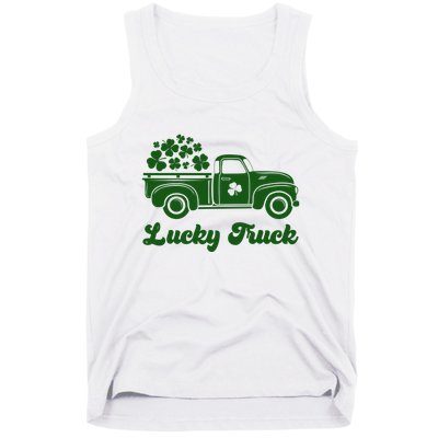 Lucky Truck St Patricks Day Tank Top