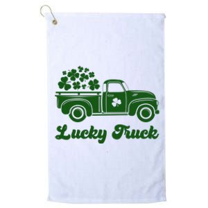 Lucky Truck St Patricks Day Platinum Collection Golf Towel