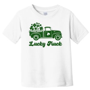 Lucky Truck St Patricks Day Toddler T-Shirt