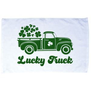 Lucky Truck St Patricks Day Microfiber Hand Towel