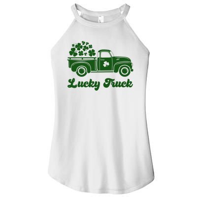 Lucky Truck St Patricks Day Women’s Perfect Tri Rocker Tank