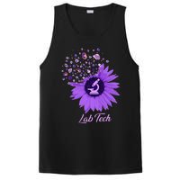 Lab Tech SunFlower Med Tech Funny Medical Technician Lab PosiCharge Competitor Tank