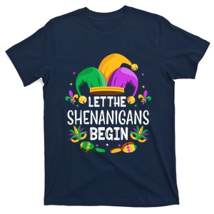 Let The Shenanigans Begin Mardi Gras Shirts, Kids Men Women T-Shirt