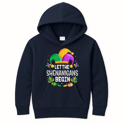 Let The Shenanigans Begin Mardi Gras Shirts, Kids Men Women Kids Hoodie