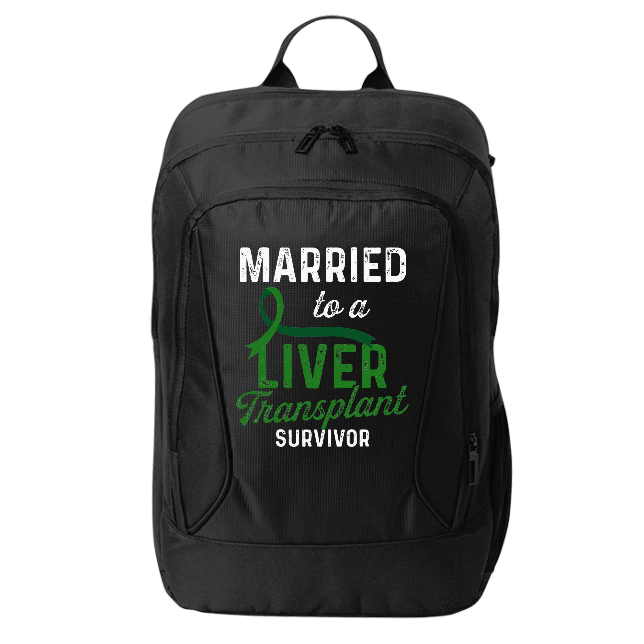 Liver Transplant Survivor Married Organ Warrior Gifts City Backpack