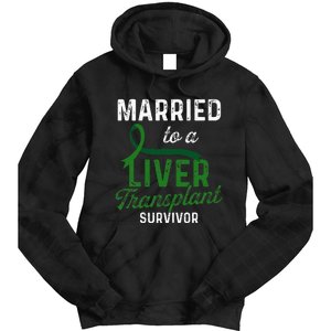 Liver Transplant Survivor Married Organ Warrior Gifts Tie Dye Hoodie